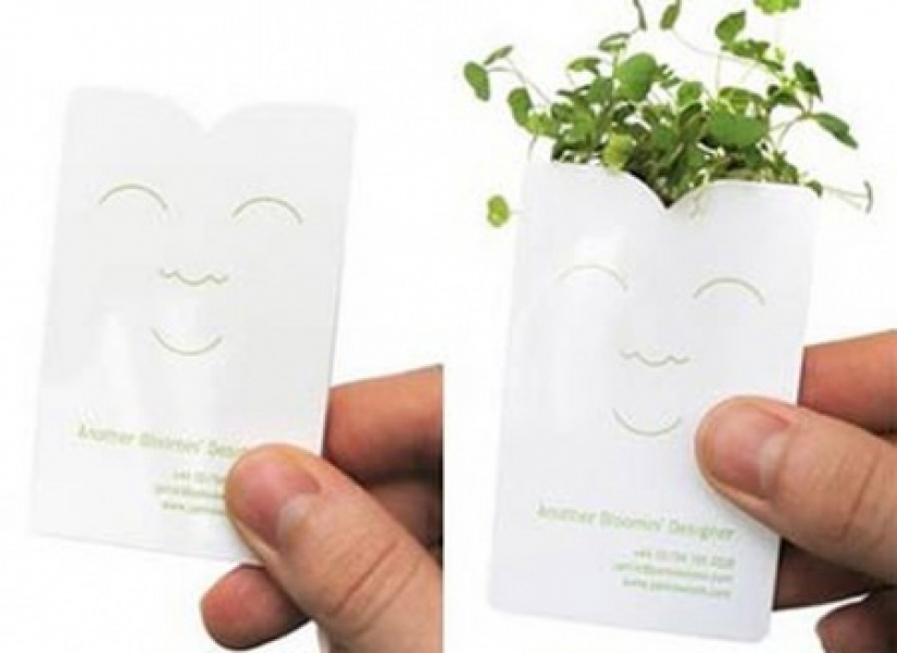 The most unusual business cards