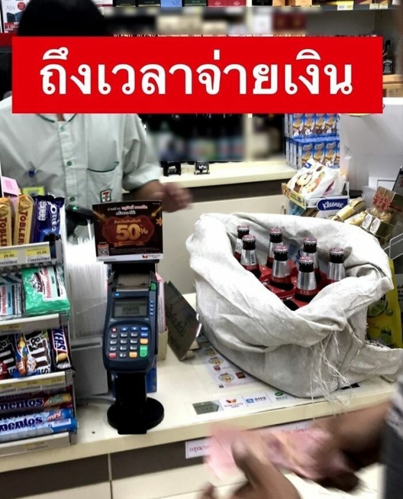 "The package is not necessary!" Shops of Thailand have started to refuse plastic