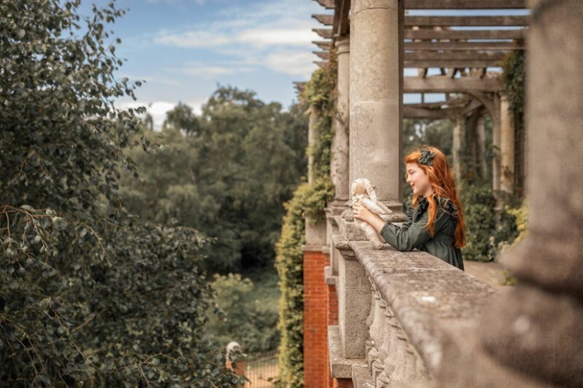 The photographer has created a tale for daughters The photographer has created a tale for daughters