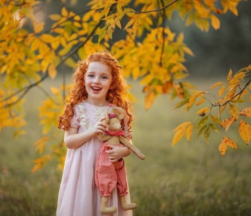 The photographer has created a tale for daughters The photographer has created a tale for daughters