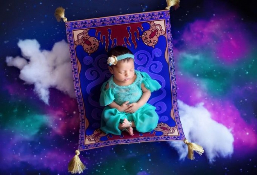 The photographer turned 6 baby girls into real Disney princesses