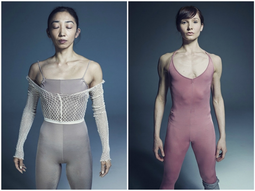 The rugged beauty of the dancers of the ballet schools in the project Rick guest