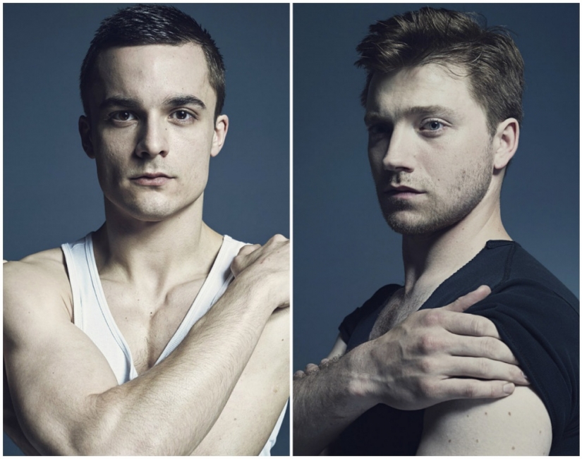 The rugged beauty of the dancers of the ballet schools in the project Rick guest