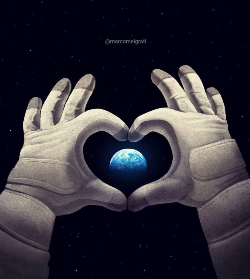 The sad truth about modern life: 20 provocative illustrations Marco Melgrati