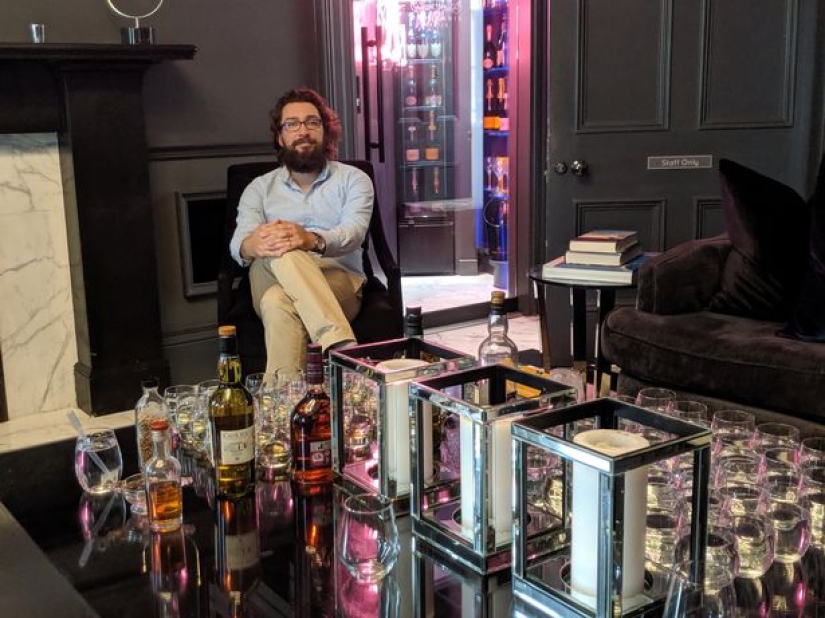 The Scotsman did not leave the house for two years for fear of ceasing to taste whiskey