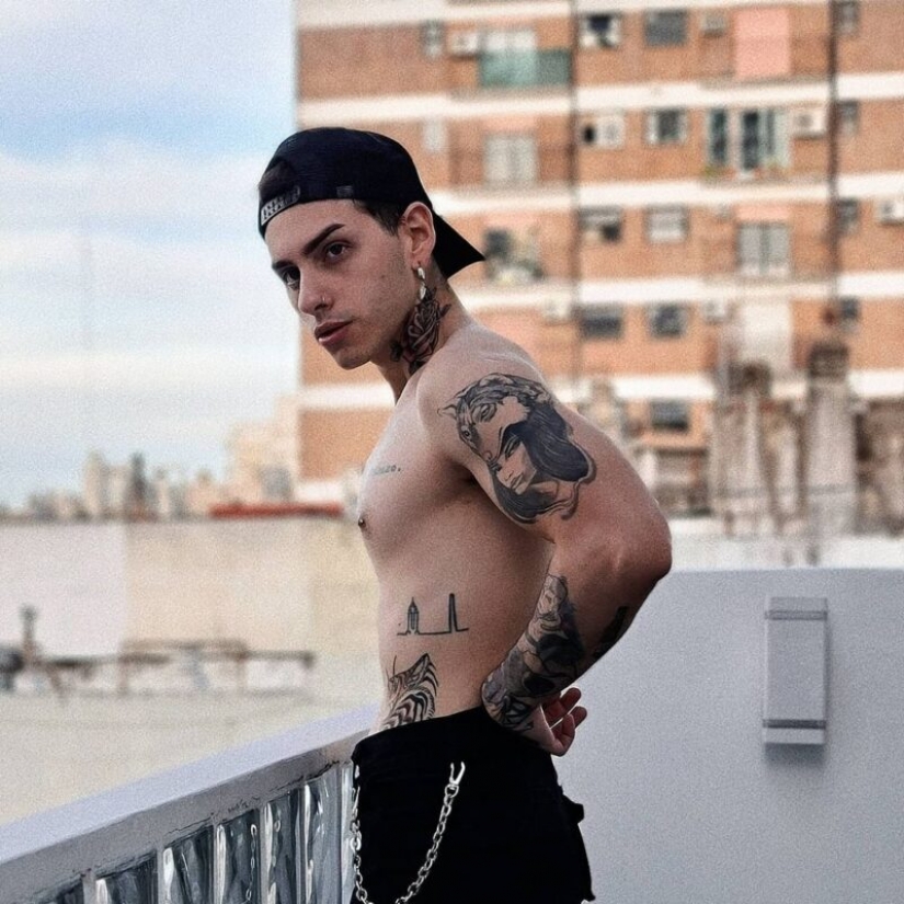 The son of the president of Argentina has become a man without a gender, and his father is proud of him