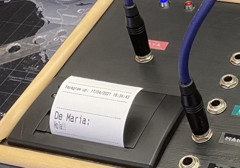 The Spaniard invented the "analog Telegram" for his beloved grandmother»