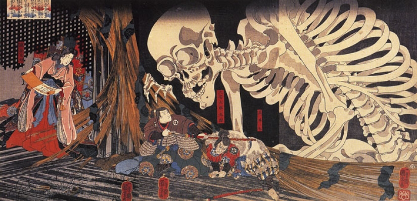 The strangest mythological creatures in Japan