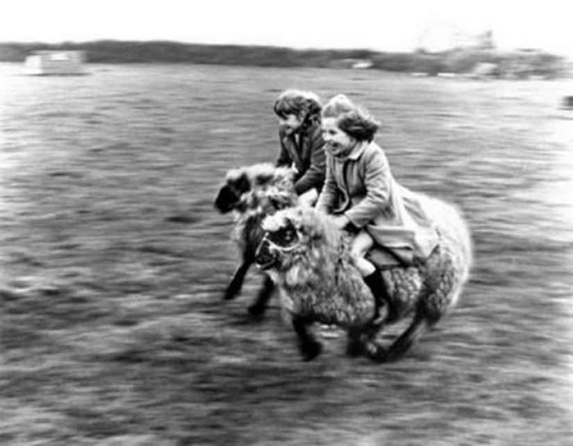 The times when there were no iPads yet, and children were playing outside