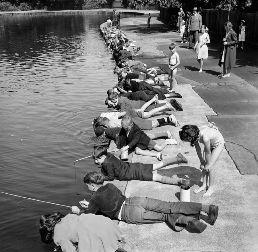 The times when there were no iPads yet, and children were playing outside