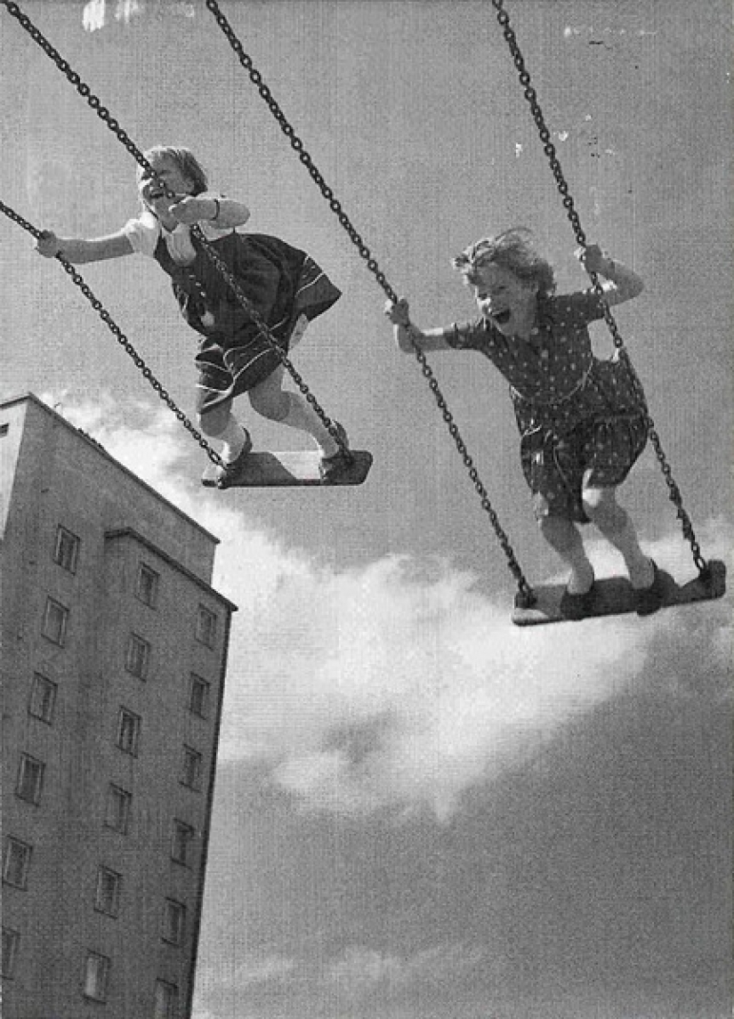 The times when there were no iPads yet, and children were playing outside