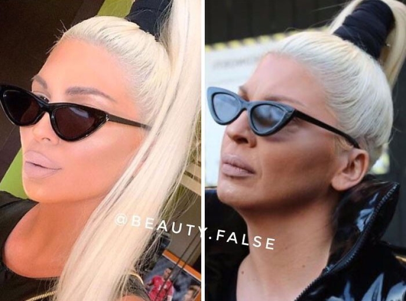 The truth without embellishment: glamorous bloggers brought to the surface