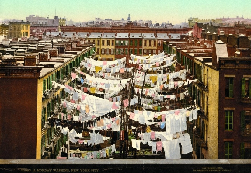 The very first color photographs of America