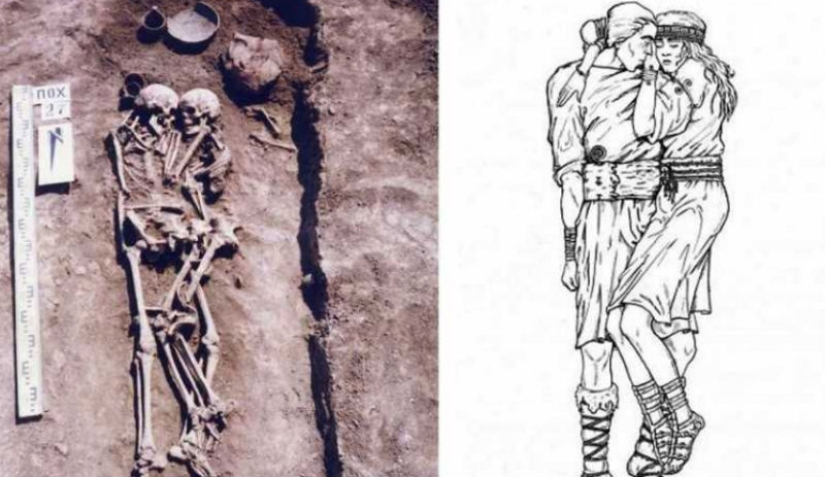 "The woman was alive when they were buried": the story of a unique 3-year of the burial of lovers in Ukraine "The woman was alive when they were buried": the story of a unique 3-year of the burial of lovers in Ukraine