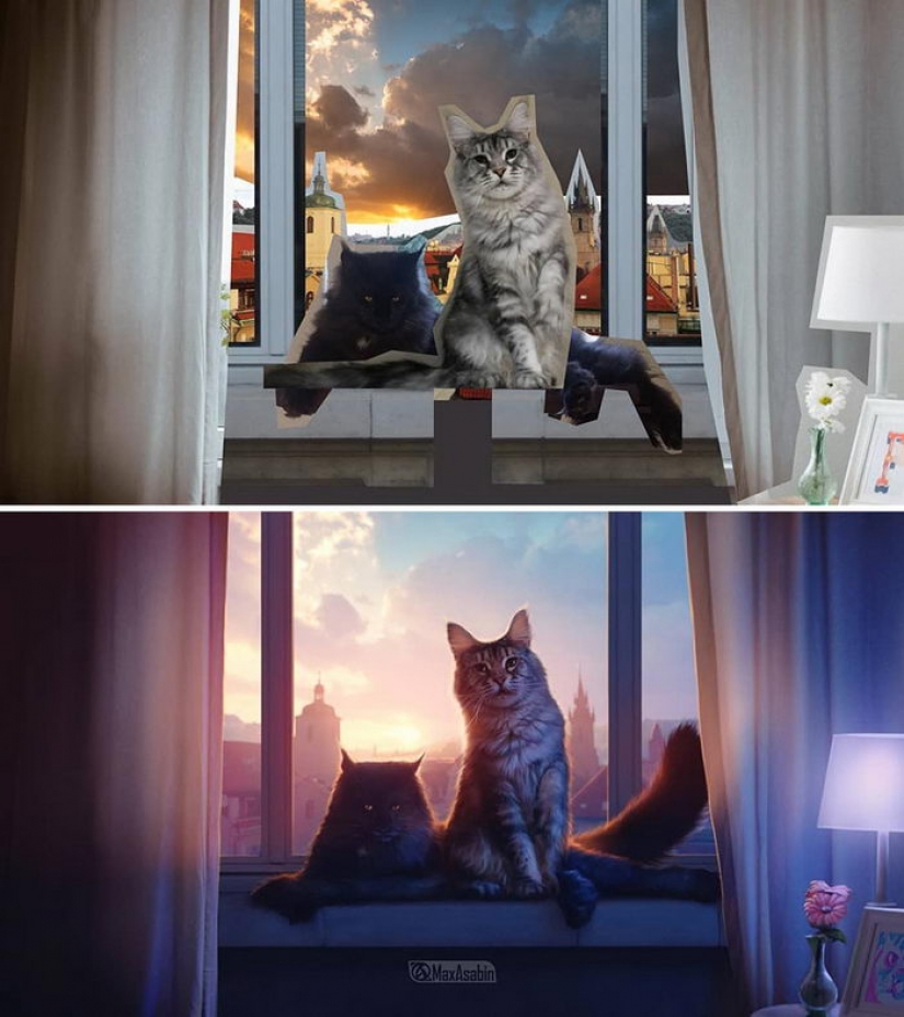 The works of the harsh Russian photoshop master will definitely amaze your imagination The works of the harsh Russian photoshop master will definitely amaze your imagination