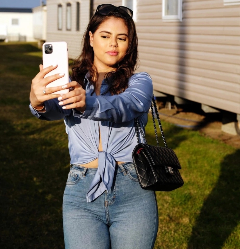 The young majorette in the reality show Rich Kids, Skint Holiday was shocked by the squalid conditions in which she has to live