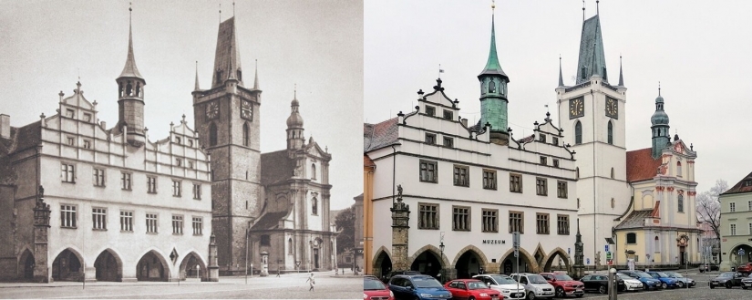 Then and now: have the cities of Europe changed much in a hundred years?