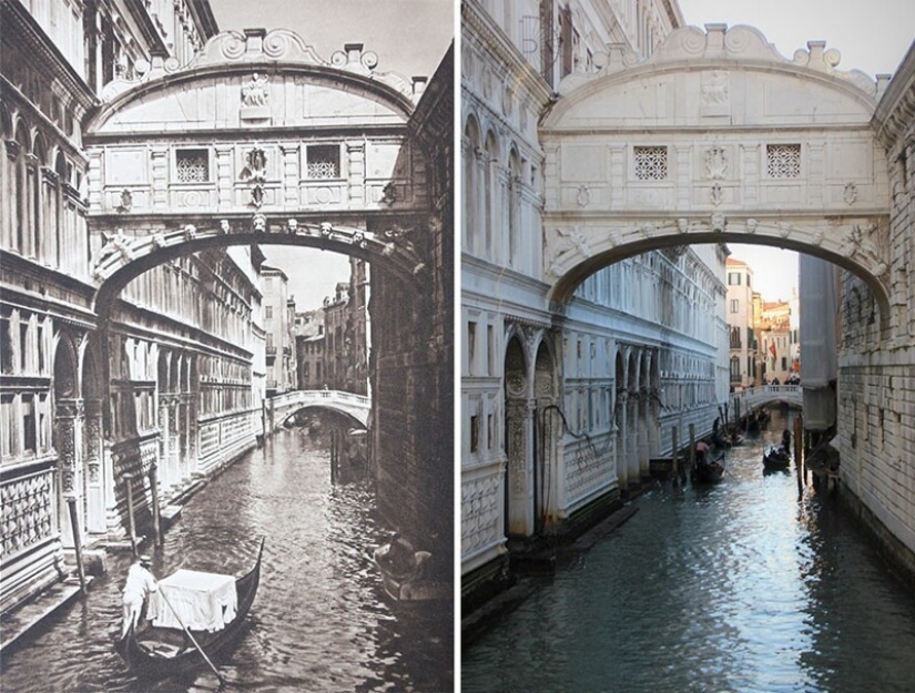 Then and now: have the cities of Europe changed much in a hundred years?
