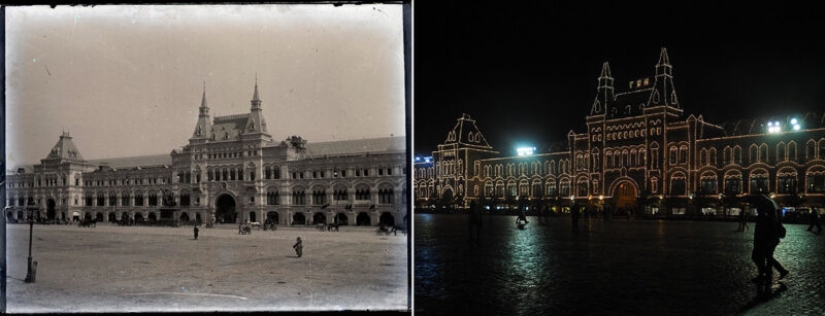 Then and now: how Moscow has changed in 150 years Then and now: how Moscow has changed in 150 years