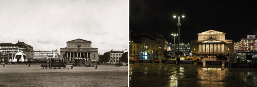 Then and now: how Moscow has changed in 150 years Then and now: how Moscow has changed in 150 years