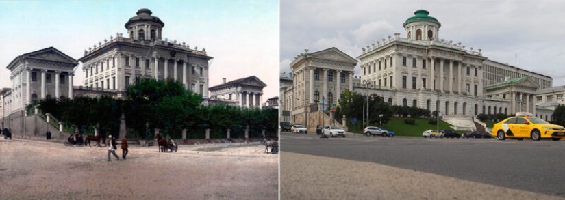 Then and now: how Moscow has changed in 150 years Then and now: how Moscow has changed in 150 years