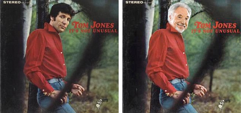 Then and now: what would world-famous musicians look like on the covers of old albums Then and now: what would world-famous musicians look like on the covers of old albums