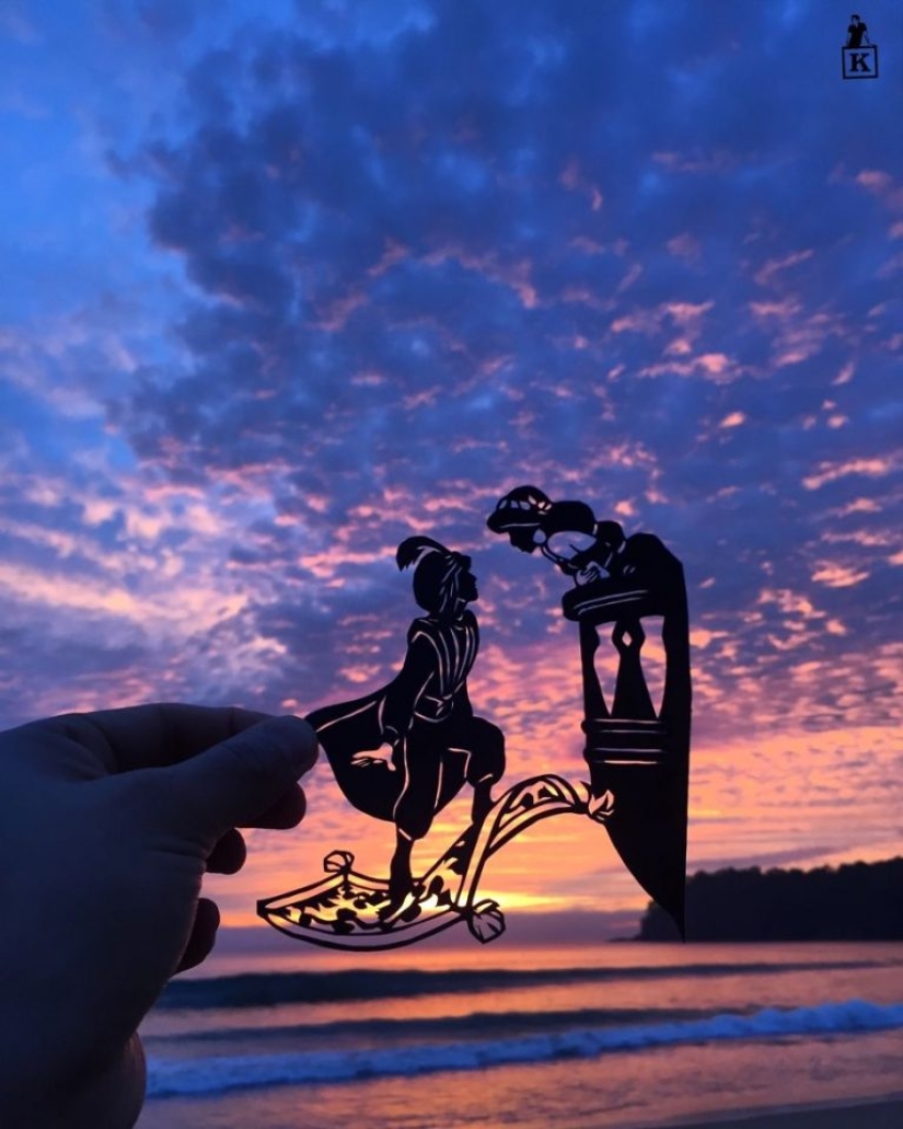 These works were made by the artist from the paper during a trip to India These works were made by the artist from the paper during a trip to India