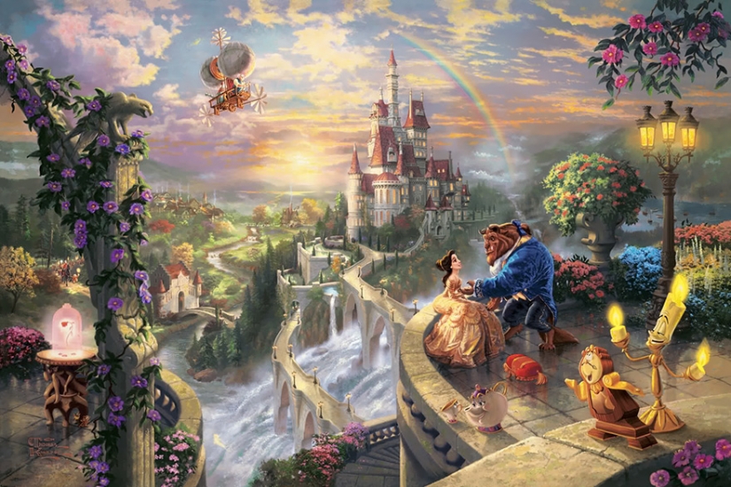 This artist draws pictures from Disney cartoons better than in Disney itself This artist draws pictures from Disney cartoons better than in Disney itself