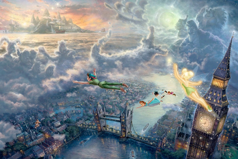 This artist draws pictures from Disney cartoons better than in Disney itself This artist draws pictures from Disney cartoons better than in Disney itself