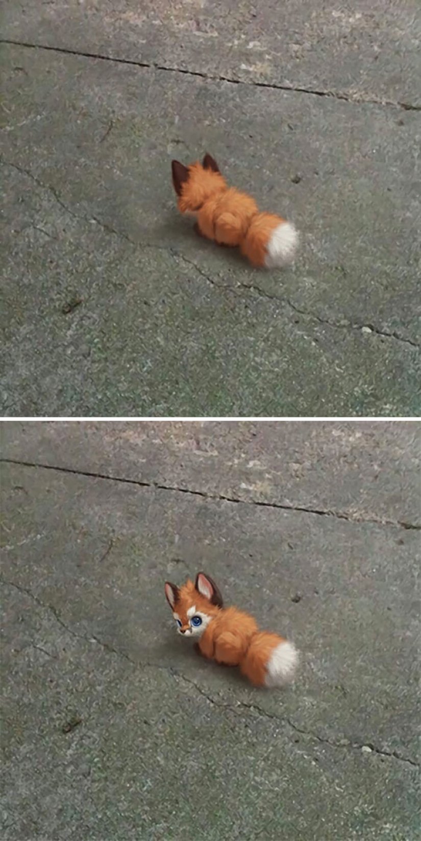 This artist has no pets, so he puts digital furry animals in real life situations. This artist has no pets, so he puts digital furry animals in real life situations.