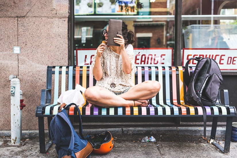 This girl does not like to be photographed. Here's what came of it