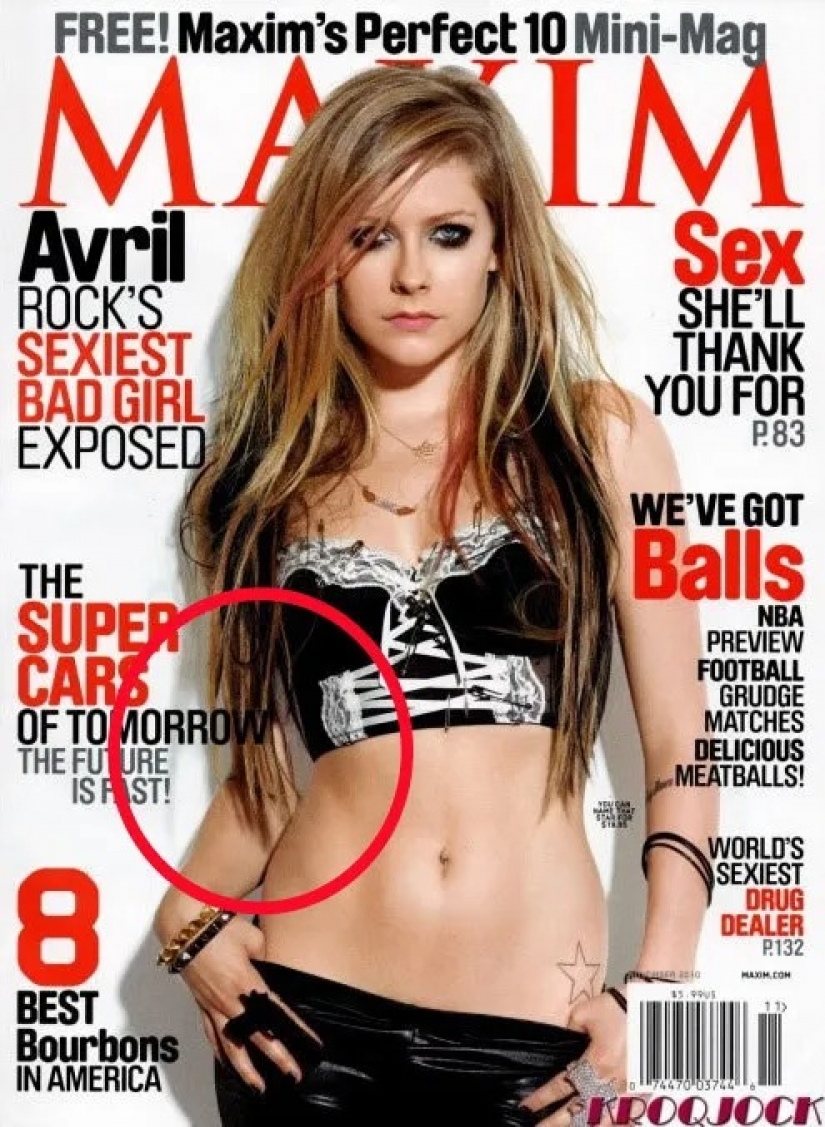 This is too much! Unsuccessful photoshop of stars – 20 photos where they do not look like themselves