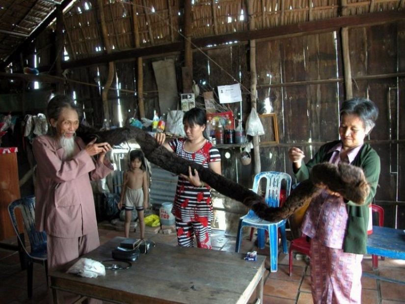 Top 10 de los propietarios de pelos más largos en el mundo