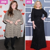 Transformación de Adele: El camino difícil de crumpet a flaco Transformación de Adele: El camino difícil de crumpet a flaco