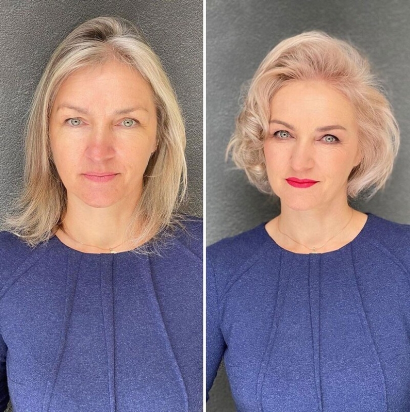 Transformations from a stylist from Lithuania: 30 examples of how a hairstyle changes everything Transformations from a stylist from Lithuania: 30 examples of how a hairstyle changes everything