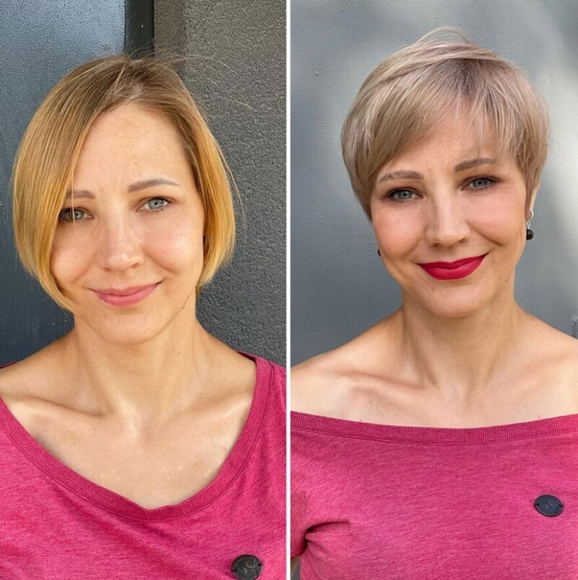 Transformations from a stylist from Lithuania: 30 examples of how a hairstyle changes everything Transformations from a stylist from Lithuania: 30 examples of how a hairstyle changes everything