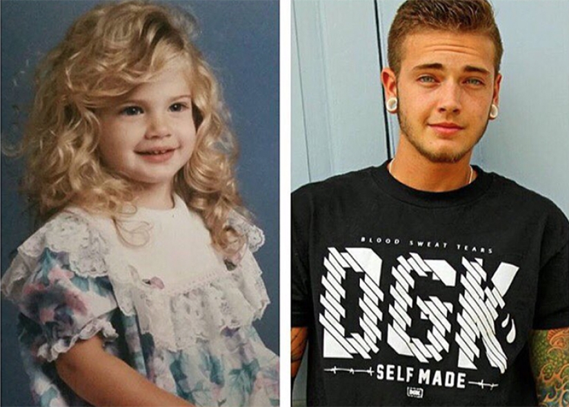 Transformers: fotos de personas antes y después del cambio de sexo Transformers: fotos de personas antes y después del cambio de sexo