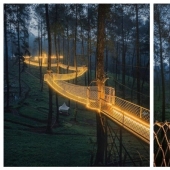 Traveling online: the most magical bridge in Indonesia