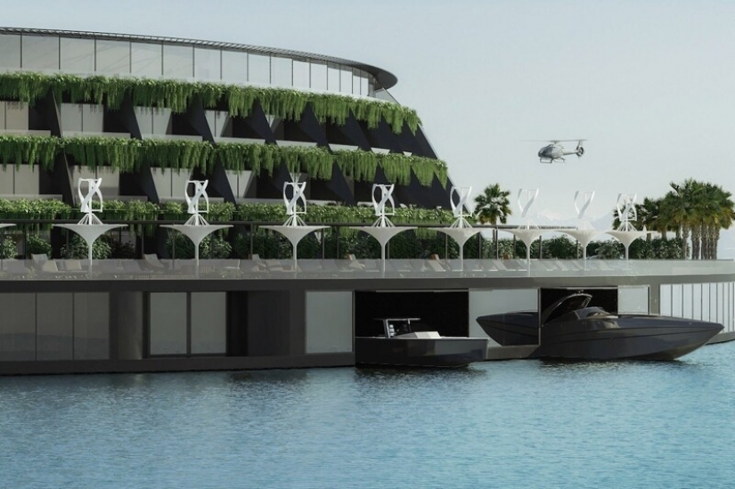 Turkish architects created floating and rotating eco-friendly hotel Turkish architects created floating and rotating eco-friendly hotel