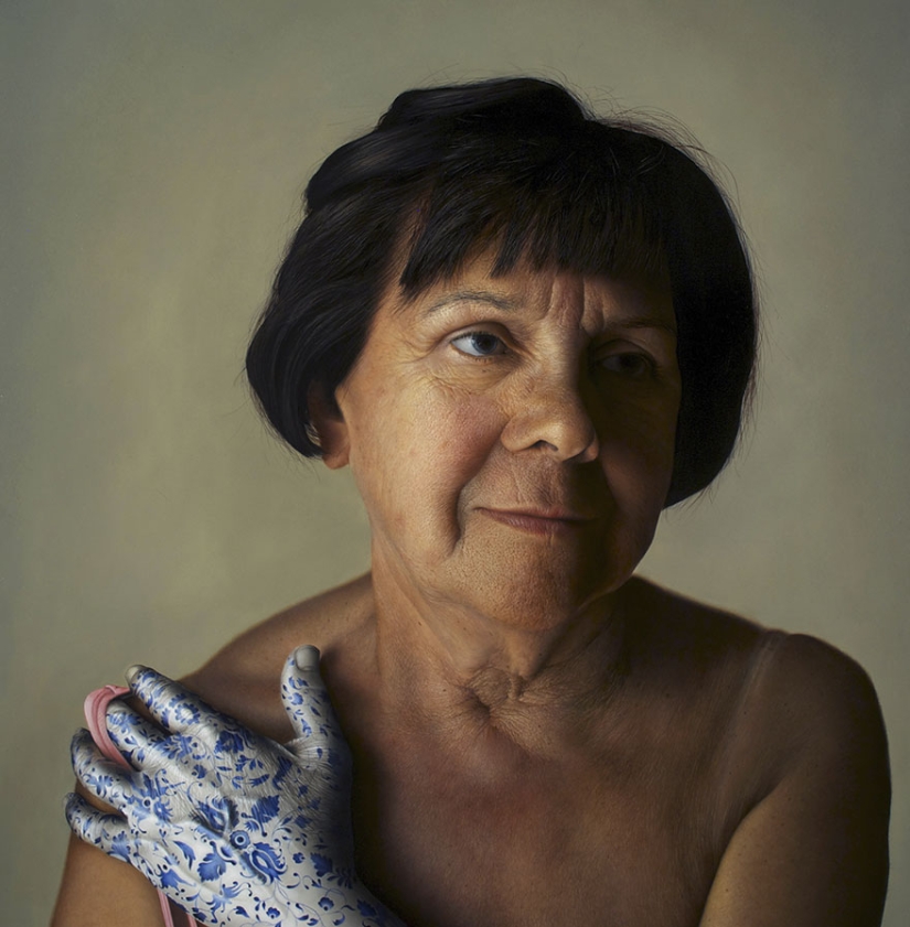 Ultra-realistic portraits with a pinch of the otherworldly by the artist Marco Grassi