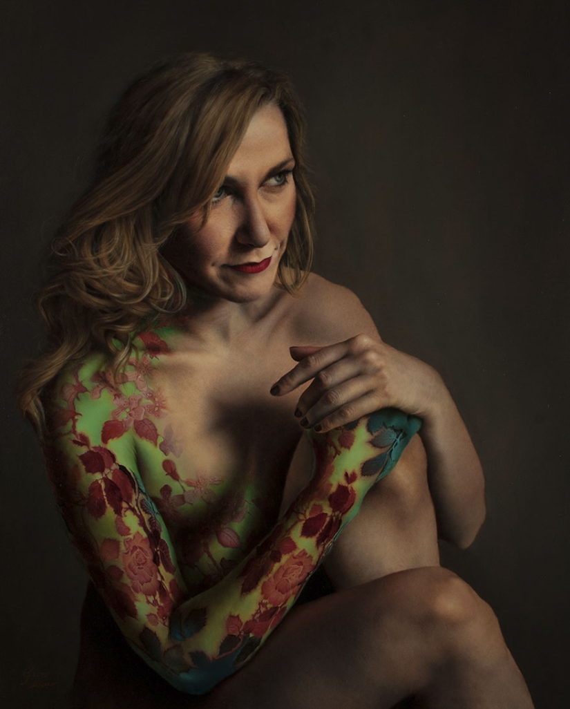 Ultra-realistic portraits with a pinch of the otherworldly by the artist Marco Grassi