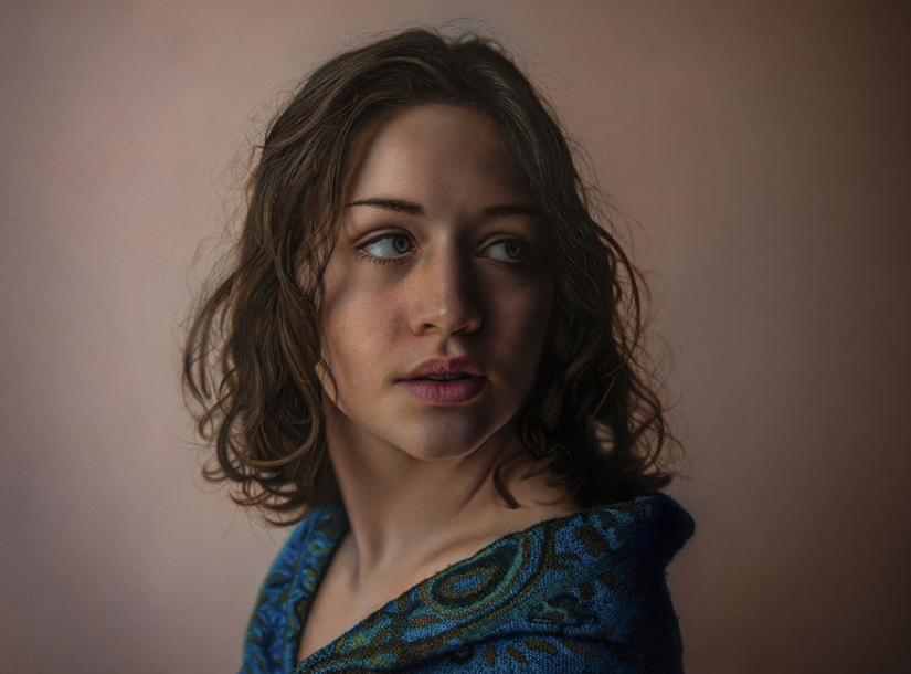 Ultra-realistic portraits with a pinch of the otherworldly by the artist Marco Grassi