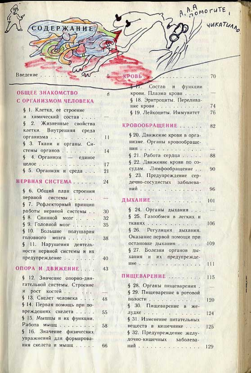 Un divertido libro de texto de biología pintado le llevará de vuelta al 9º grado Un divertido libro de texto de biología pintado le llevará de vuelta al 9º grado