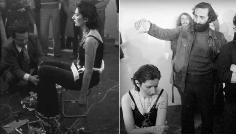 Un experimento terrible: la artista permaneció en posición de atención durante 6 horas y permitió que el público hiciera cualquier cosa con ella