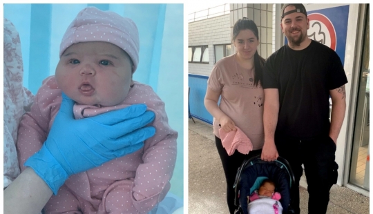 Un gran milagro: en el Reino Unido, nació un bebé héroe que pesaba 6 kg