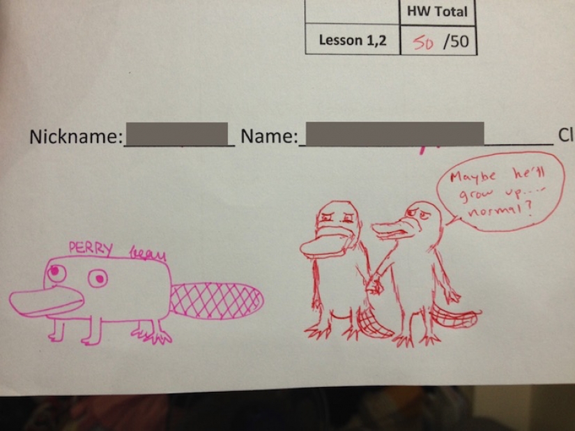 Un profesor tailandés mejora los dibujos de los estudiantes. Resulta genial! Un profesor tailandés mejora los dibujos de los estudiantes. Resulta genial!