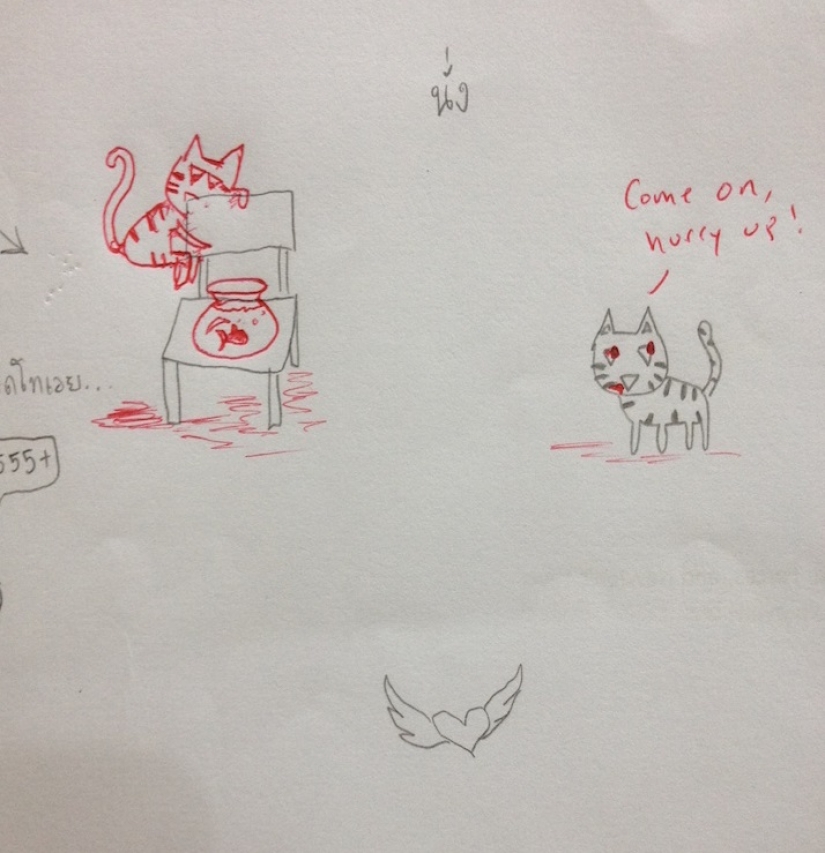Un profesor tailandés mejora los dibujos de los estudiantes. Resulta genial! Un profesor tailandés mejora los dibujos de los estudiantes. Resulta genial!