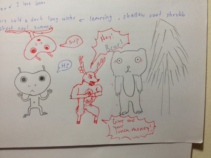 Un profesor tailandés mejora los dibujos de los estudiantes. Resulta genial! Un profesor tailandés mejora los dibujos de los estudiantes. Resulta genial!