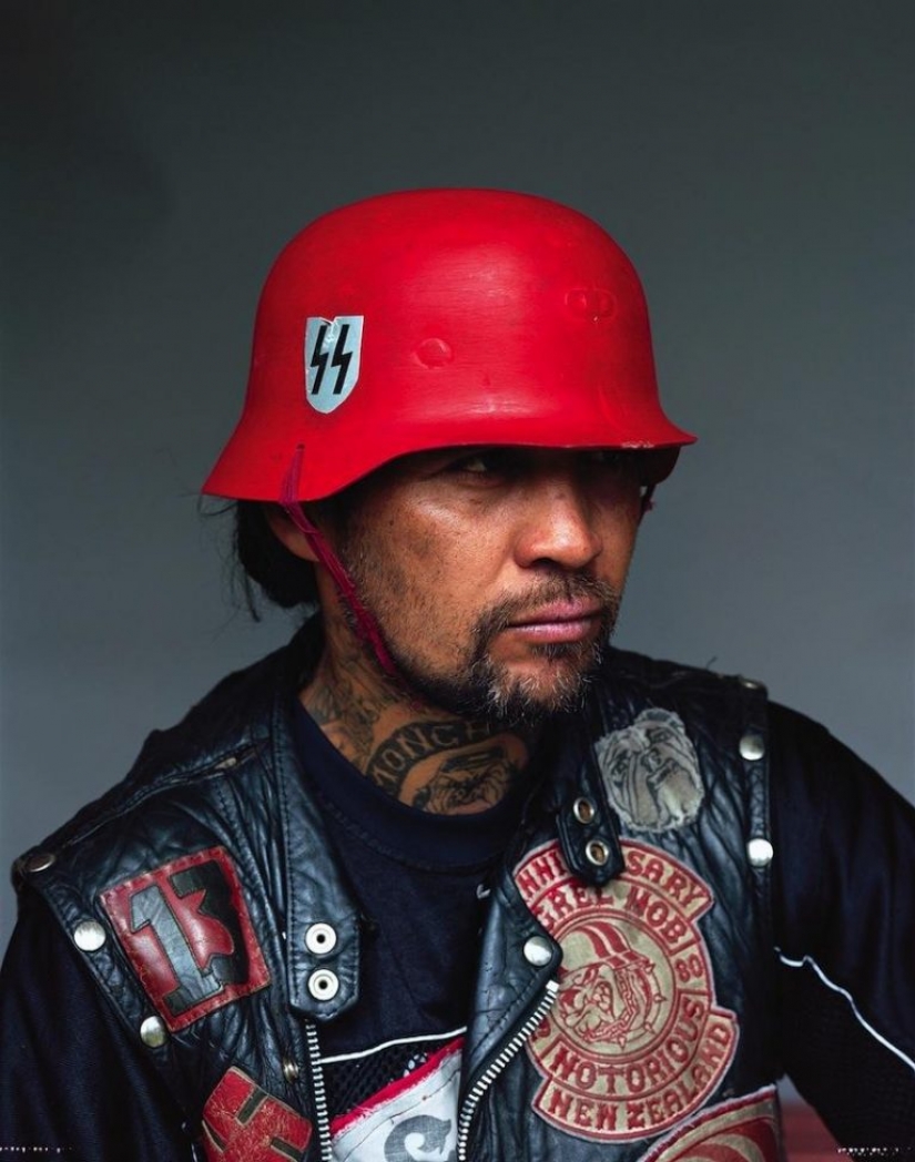 Una banda de motociclistas pseudo-nazi mantiene a raya a toda Nueva Zelanda Una banda de motociclistas pseudo-nazi mantiene a raya a toda Nueva Zelanda
