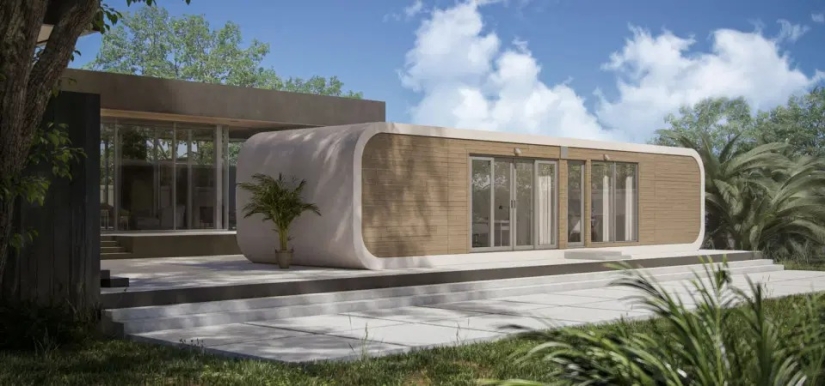 Una casa de una impresora: una empresa estadounidense ofrece una impresionante carcasa 3D, que se construye en un día